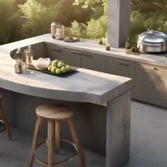 Are Concrete Countertops Good For Outdoor Kitchens?