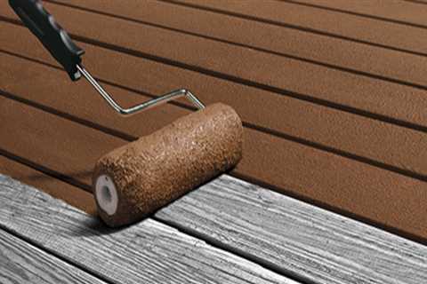 Staining and Painting Options for Landscaping, Decks, and Roofs