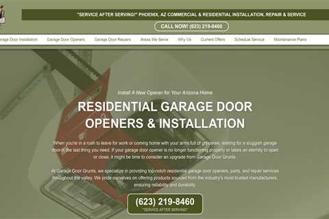 Garage Door Grunts - Residential Garage Door Openers & Installation