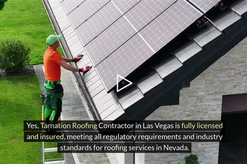 Tarnation Roofing Contractor Las Vegas, NV