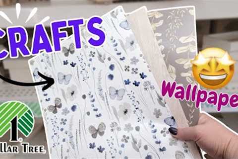 Beginner Friendly Crafts and Hacks Using Dollar Tree Wallpaper! FUN New DIY Ideas for Your Home!