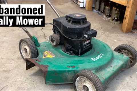 Barn Find Rally Lawn Mower - Will It Run