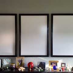 $20 DIY White Board - Wicked Handy