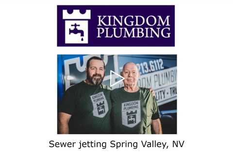 Sewer jetting Spring Valley, NV