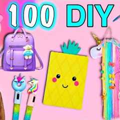 100 DIY - EASY LIFE HACKS AND DIY PROJECTS YOU CAN DO IN 5 MINUTES