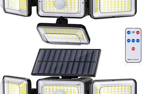 Mokot Solar Lights Review: 288LED Brilliance!