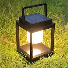 LETRY Outdoor Table Lamp Review: Bright and Portable!