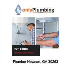 Plumber Newnan, GA 30263 by Only Plumbing Newnan