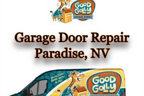 Garage Door Repair Paradise, NV