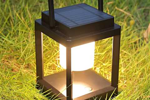 LETRY Outdoor Table Lamp Review: Bright and Portable!