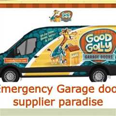 Emergency Garage door supplier paradise