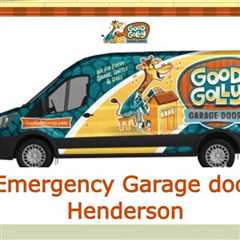 Emergency Garage Door Henderson