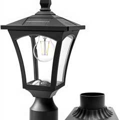 Solar Post Lights Review: Illuminate Your Garden Glamour