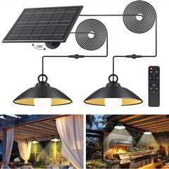 2 Pack Solar Pendant Lights Review: Illuminate Your World!