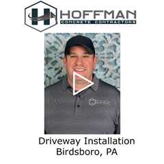 Driveway Installation Birdsboro, PA - Hoffman Concrete Contractors