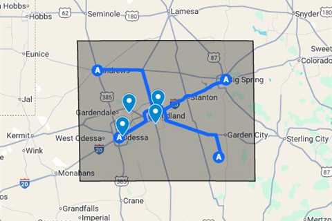 Fence repair Midland TX - Google My Maps