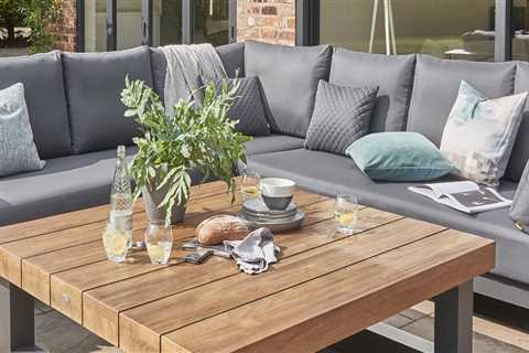 From Cozy Lounges to Sleek Dining Sets: What’s Hot in Outdoor Furniture