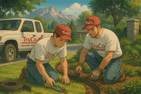 Salt Lake City Utah Garden Edging