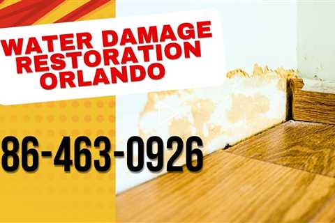 Water Damage Restoration Orlando FL Commercial & Residential Professional Flood Remediation