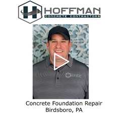 Concrete Foundation Repair Birdsboro, PA - Hoffman Concrete Contractors