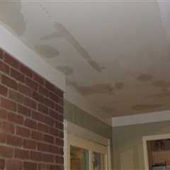 How to Spot a Roof Leak From Inside Your Home