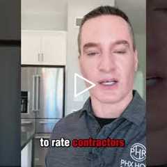 Contractor Scorecard