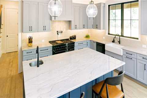 A Timeless Look: How Quartzite Stone Countertops Can Beautifully Complement Your Hardwood Flooring