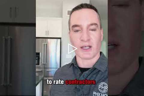 Contractor Scorecard