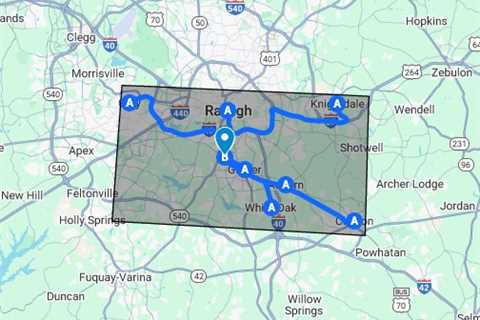 AC Repair Near Me Garner, NC  - Google My Maps