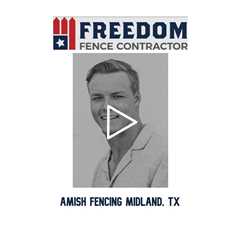 Amish Fencing Midland, TX - Freedom Fence & Services