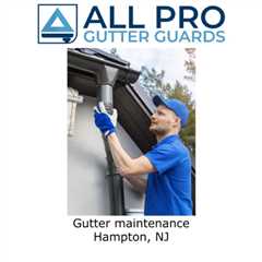 Gutter maintenance Hampton, NJ