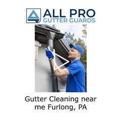 Gutter cleaning near me Furlong, PA - All Pro Gutter Guards