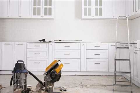 Kitchen Cabinet Removal and Reinstallation When Moving