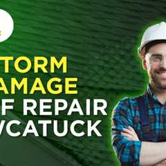 Storm damage roof repair Pawcatuck by Pawcatuck Roofing Company Inc.