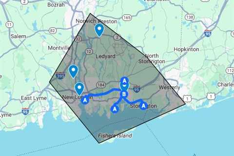 garage door opener repair Stonington CT - Google My Maps