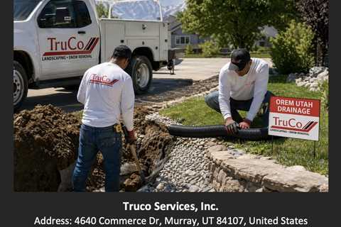 Orem Utah Drainage