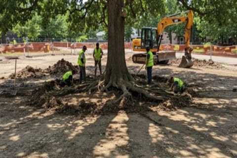 Essential Techniques for Safe Tree Excavation Near Buildings