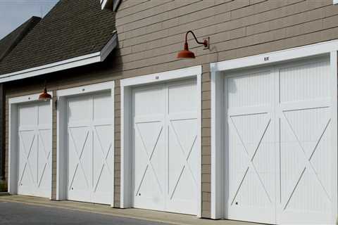 Custom Garage Doors in Knoxville, TN Designed to Complement Natural Stone Building Materials for..