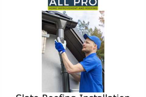Slate Roofing Installation Mt Laurel Township, NJ